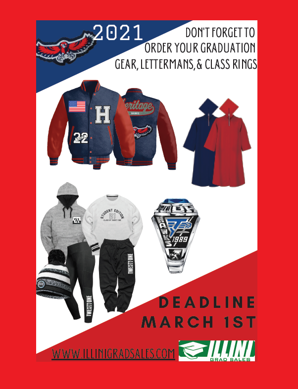 Heritage HS Herff Jones & Illini Grad Class Sales